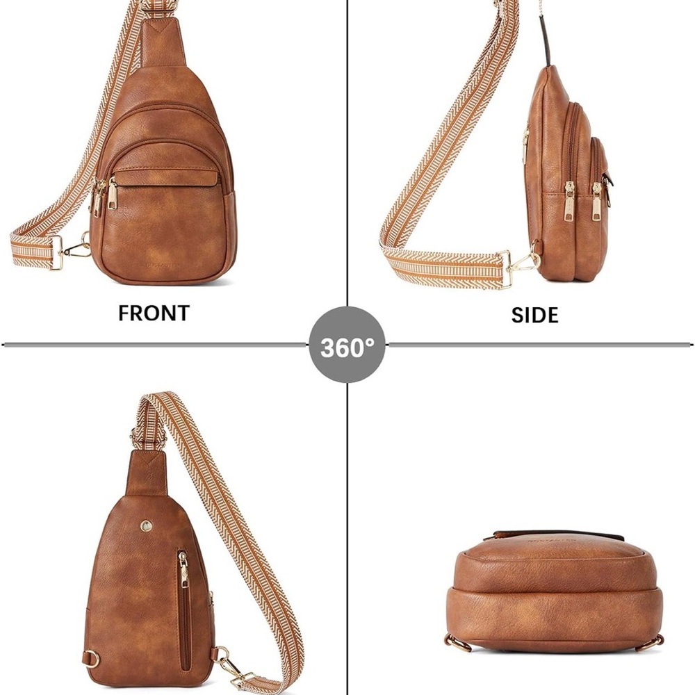Sling bag, crossbody bag, chest bag for women. New - Picture 9 of 9